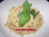 Ricetta Spaghetti alla crema di tonno con basilico e menta